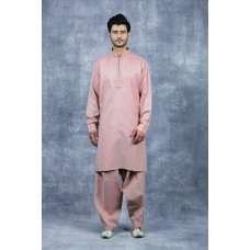 Dusty Pink Kurta Shalwar Indian Mens Clothing