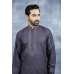 Mauve Classic Embroidered Gents Kurta Salwar Suit Set
