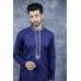 Navy Blue Formal Kurta Shalwar Set