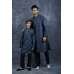 Grey Black Kurta Pajama Indian Mens Festive Attire Grey Black Kurta Pajama Indian Mens Festive Attire
