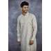 Grey Gold Traditional Kurta Pajama Indian Mens Formal Suit
