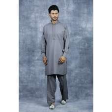 Grey Stylish Kurta Shalwar Set for Men Grey Stylish Kurta Shalwar Set for Men
