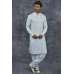 Sky Blue Modern Kurta Shalwar Pakistani Menswear