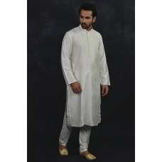 White Traditional Indian Kurta Pajama Readymade Suit White Traditional Indian Kurta Pajama Readymade Suit