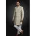 Gold Print Coat Suit Pakistani Men's Readymade Pajama Dress