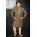 KHAKHI LITTLE KID BOY INDIAN STYLE KURTA PAJAMA