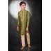 Mehndi & Cream Kurta Pajama Boys Ethnic Suit Mehndi & Cream Kurta Pajama Boys Ethnic Suit