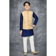 GOLD INDIAN KIDS WAISTCOAT