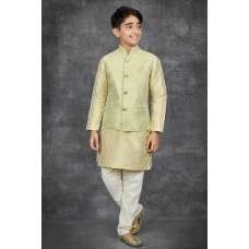 Pista Waistcoat Boys Smart Jacket Indian Party Wear 