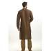 COPPER BROWN MEHNDI STYLE READY MADE MENS KURTA SHALWAR