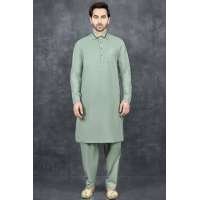 GREEN ETHNIC MEN'S SALWAR KURTA