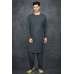 Black Pakistani Men's Kurta Shalwar