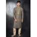 KHAKI & BEIGE KURTA AND PAJAMA READY MADE SUIT