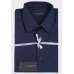 Navy Mens Classic Designer Collared Shirt
