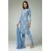 SERENITY BLUE INDIAN PARTY WEAR READYMADE SUIT