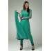 Green Straight Cut Dress Kurti Party Suit