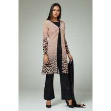 PINK AND BLACK JACKET STYLE INDIAN DESIGNER PARTY WEAR SUIT