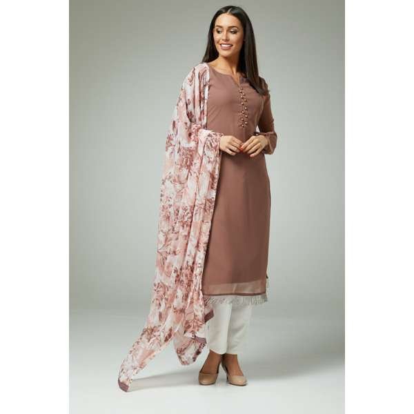 MAUVE TRENDY READY TO WEAR SALWAR SUIT