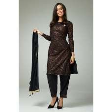 BLACK BOLD INDIAN READY TO WEAR SALWAR KAMEEZ