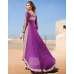 BEST SELLER 11058 PURPLE ME VOGUE EMPRESS STYLISH EMBRIODERED SUIT