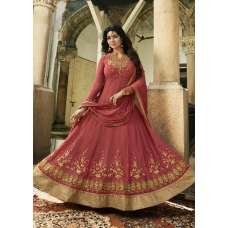 PINK INDIAN PARTY AND WEDDING ANARKALI GOWN PINK INDIAN PARTY AND WEDDING ANARKALI GOWN