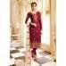 Maroon Designer Wedding Salwar Suit 