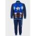 Boys Avengers Captain America Jogging Tracksuit Suit (Age 3–8 Years)