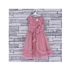 GIRLS ROSE PINK PARTY DRESS (4-14 YEARS)