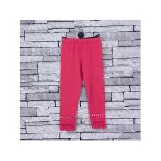 GIRLS H/PINK DIAMANTE LACE LEGGINGS (2-14 YEARS)