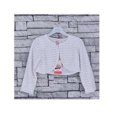 GIRLS IVORY CROP JACKET 4-13 YEARS