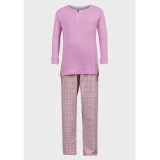 Girls Lilac Long Sleeves Cotton Pyjama