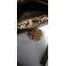 LUXURY KHAKI BOW TIE STUDDED WRIST LET CLUTCH/EVENING BAG