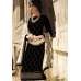 Black Pakistani Designer Straight Cut Fancy Salwar Suit