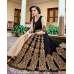 Black & Gold Indian Wedding Dress