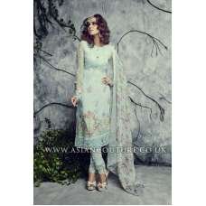 Sky Blue Indian Pakistani Georgette Churidar Party Wear Suit Sky Blue Indian Pakistani Georgette Churidar Party Wear Suit