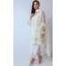 White Pakistani Designer Net Georgette Dress