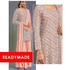 Peach Readymade Salwar Suit Eid Dress Outfit Peach Readymade Salwar Suit Eid Dress Outfit