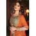 Orange Peel & Green Pakistani Designer Salwar Kameez Orange Peel & Green Pakistani Designer Salwar Kameez