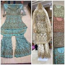 Ethnic Wedding Reception Gharara Suit