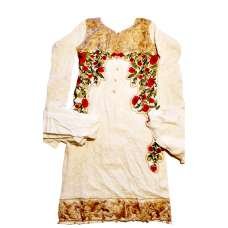 White Embroidered Designer Pakistani Salwar Suit White Embroidered Designer Pakistani Salwar Suit