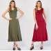 Women's Long Maxi Jersey Dress