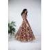 MAROON HEAVY EMBROIDERED FLOOR LENGTH READY MADE GOWN