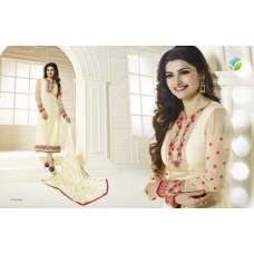 Cream Party Wear Indian Churidar Salwar Suit Cream Party Wear Indian Churidar Salwar Suit