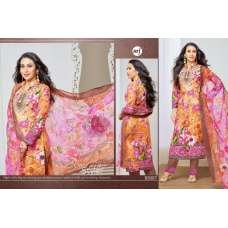Printed Summer Lawn Suit Indian Semi Stitched Salwar Suit Printed Summer Lawn Suit Indian Semi Stitched Salwar Suit