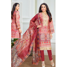 P70013 SAMBA RED KARISHMA KAPOOR PASHMINA DESIGNER SUIT