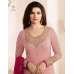 Hot Pink Designer Party Wear Indian Churidar Suit