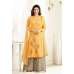 Yellow Indian Palazzo Suit Designer Party Dress