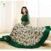 Green Printed Anarkali Suit Indian Designer Punjabi Dress