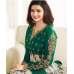 Green Printed Anarkali Suit Indian Designer Punjabi Dress