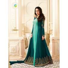 Teal Green Wedding Dress Indian Bridal Anarkali Suit Teal Green Wedding Dress Indian Bridal Anarkali Suit